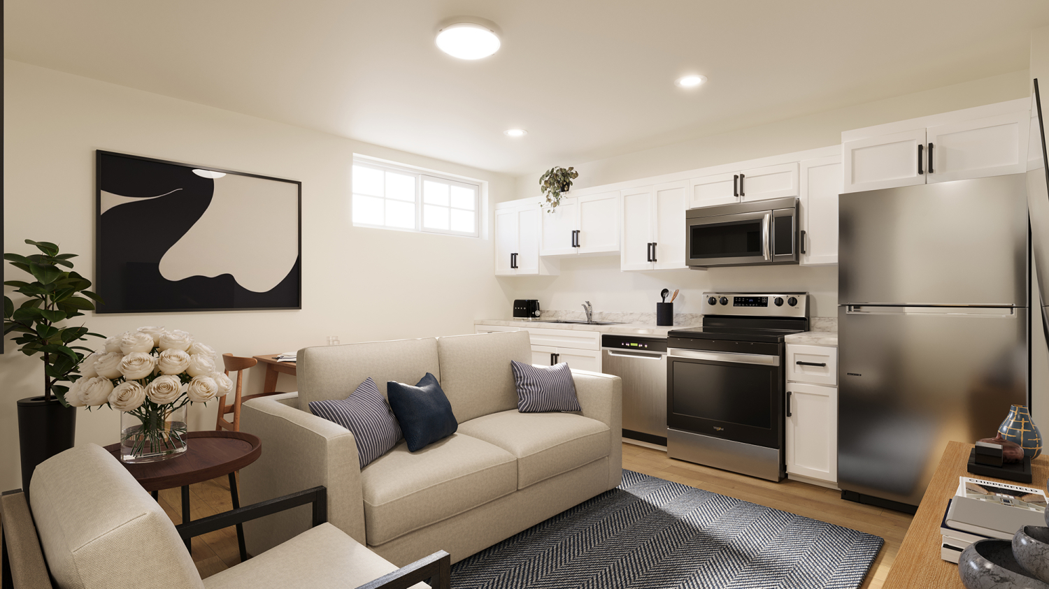 Kitchen/Living Room